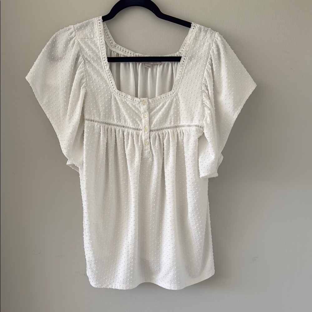 Elegant White Women's Top